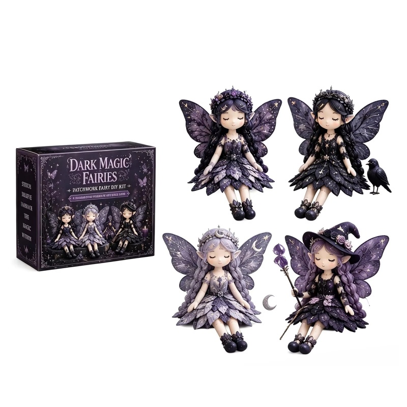 Sewing Necessities - Flower Fairies Patchwork DIY Kit Enchanting