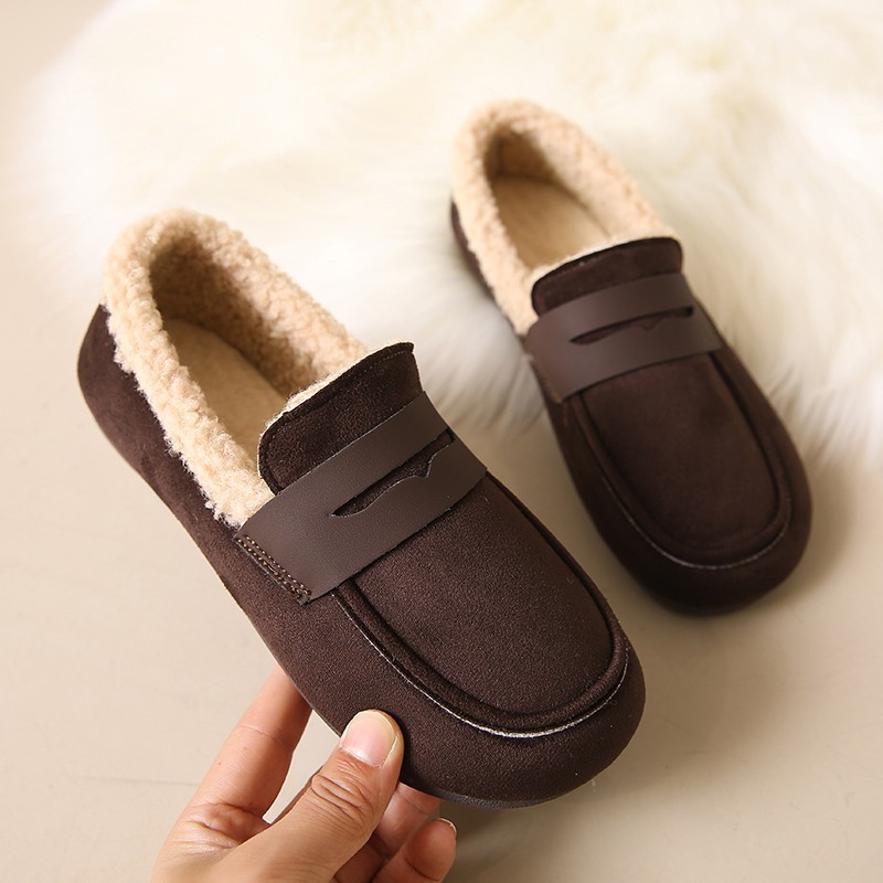 Sewing Fleece - Soft-soled Fleece Warm Women's Shoes 2026