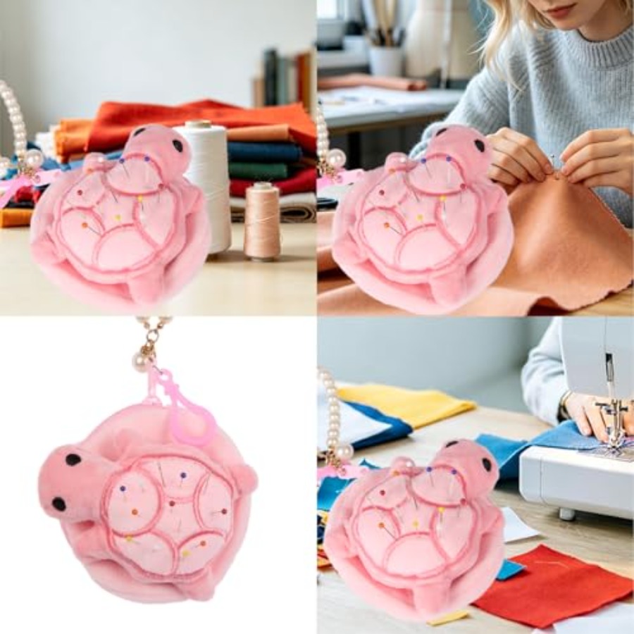 Tortoise Shape Pin Cushion wit - Sewing Pin Cushion ulasan dan harga