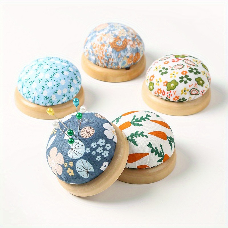 Charming Wood-Base Pin Cushion - Sewing Pin Cushion ulasan dan harga