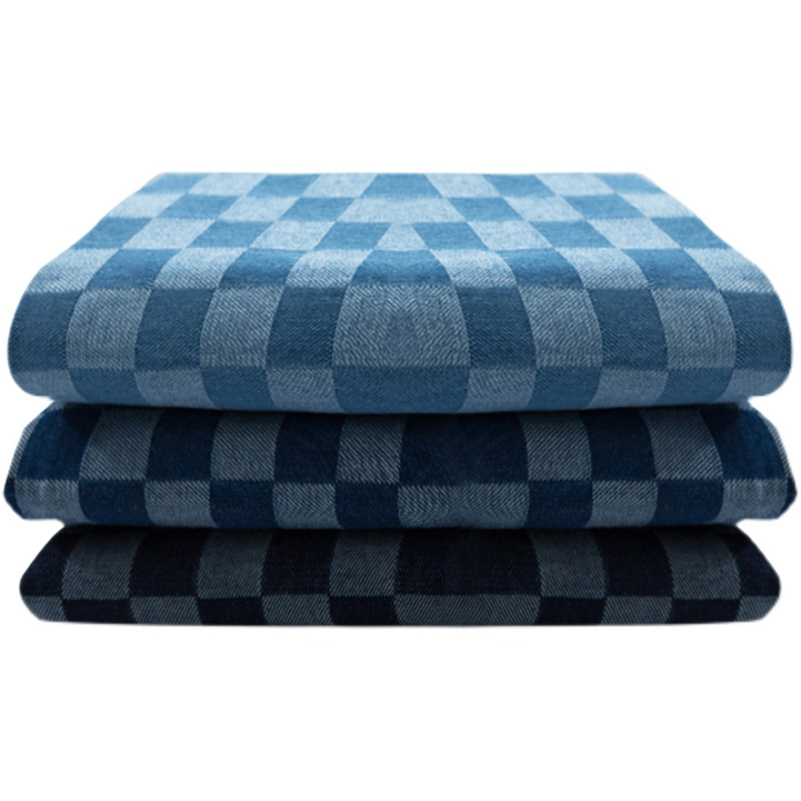 Cotton Jacquard Denim Fabric P - Sewing By ulasan dan harga