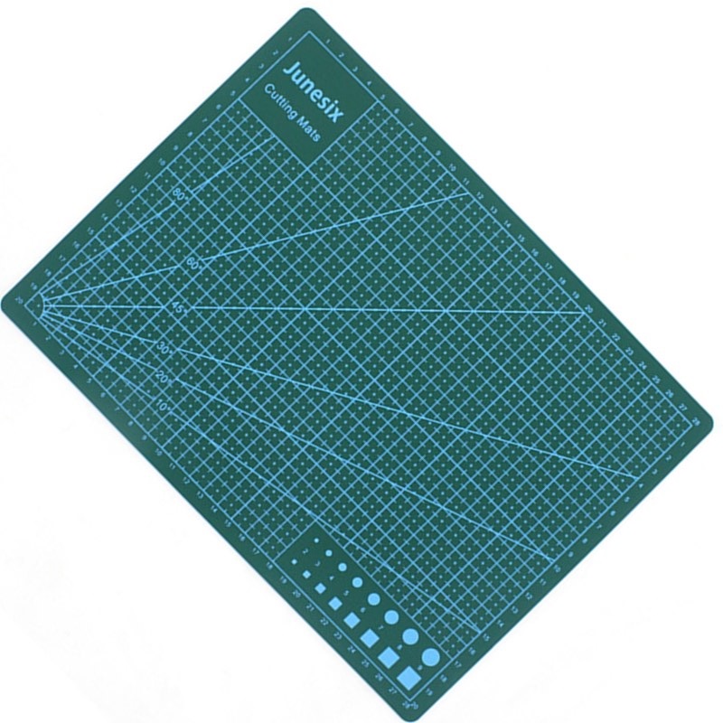 30cm*22cm A4 Green Dual-Side G - Cutting Mat Self Heal ulasan dan harga
