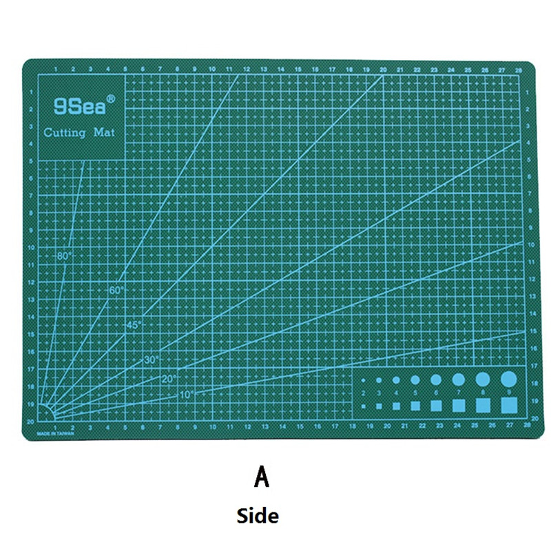 30cm*22cm A4 Green Dual-Side G - Cutting Mat Self Heal ulasan dan harga