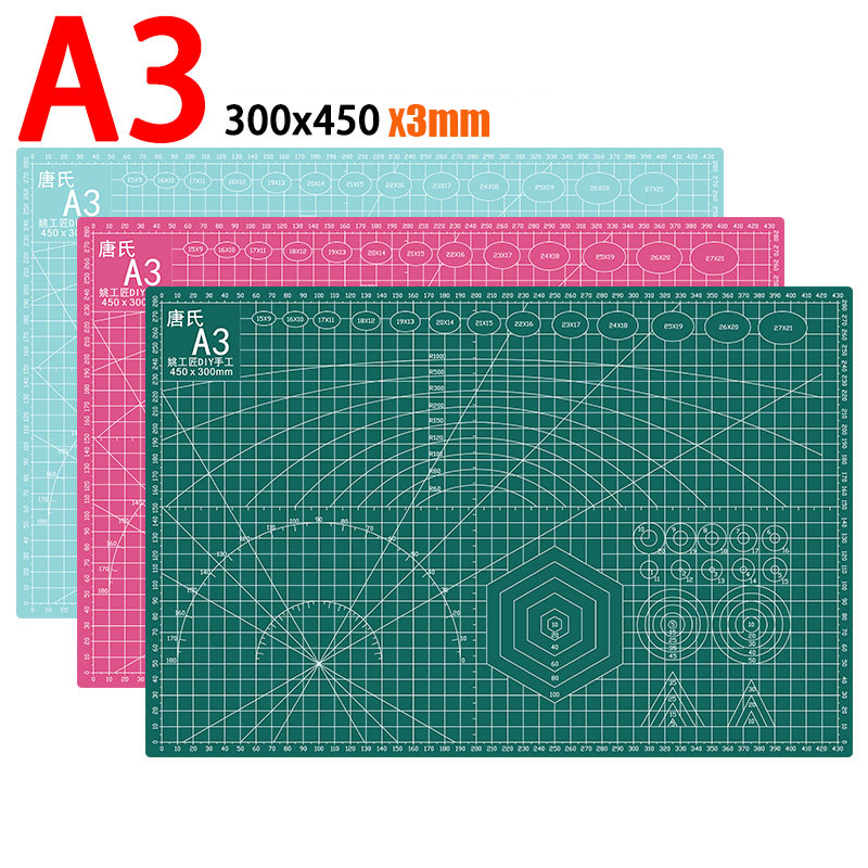 Thickening A3 Color Multifunct - Cutting Mat Self Heal ulasan dan harga
