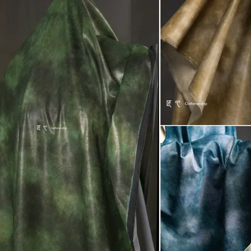 Soft Retro Tie Dye Deep Camel  - Sewing Tie Dye ulasan dan harga