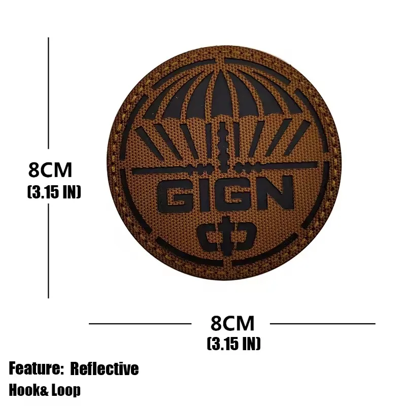 France GIGN Tactical Patches L - Sewing Jackets ulasan dan harga