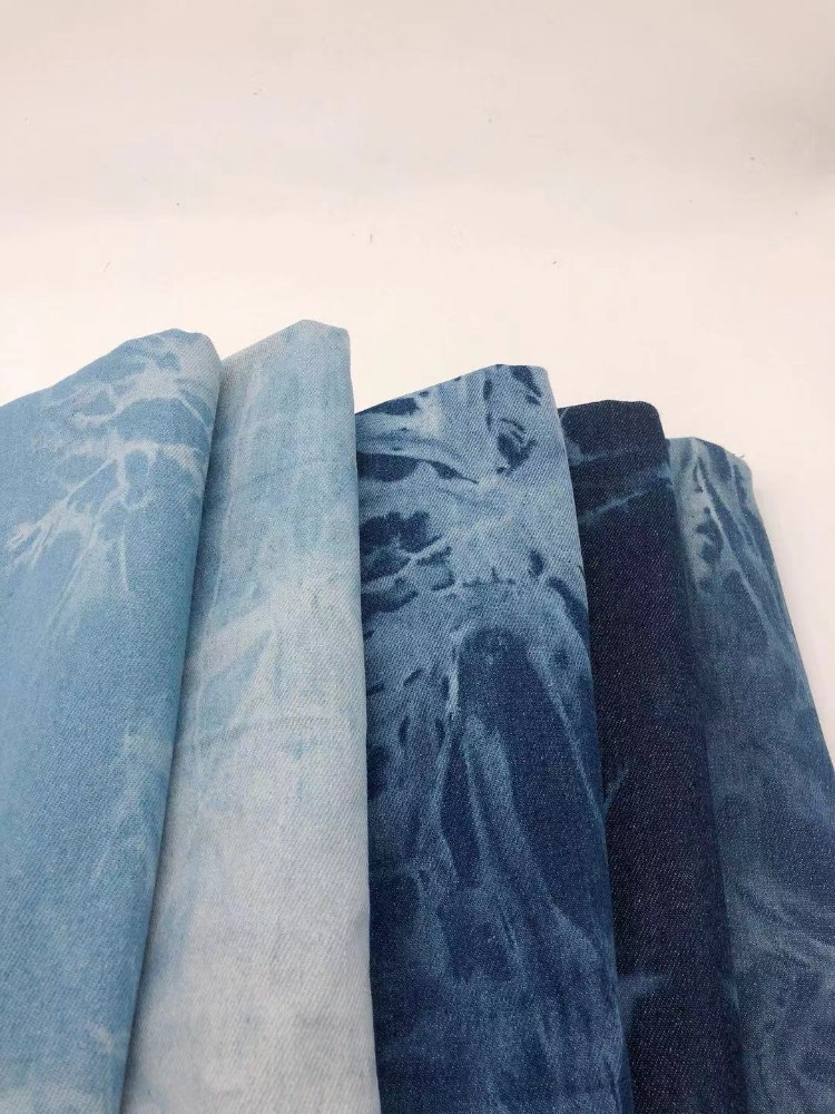Tie-dye Denim Fabric By The Me - Sewing Tie Dye ulasan dan harga
