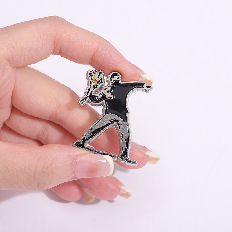 5 Styles Sculpture Enamel Pins - Sewing Labels ulasan dan harga