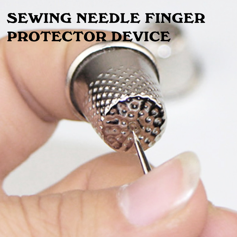 3Pcs Thimble Metal Sewing Thim - Sewing Pin Cushion ulasan dan harga