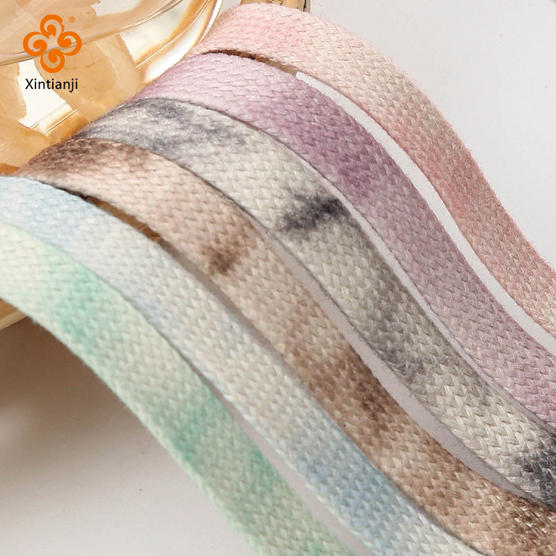 1cm wide Flat Braided Rope Twi - Sewing Tie Dye ulasan dan harga