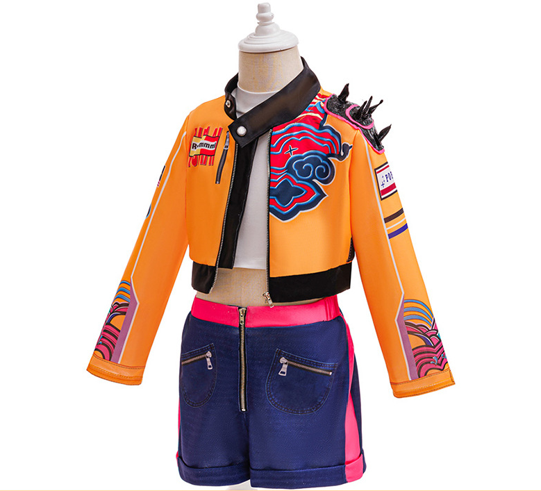 Kids Girls Street‑Style Fancy  - Sewing Jackets ulasan dan harga