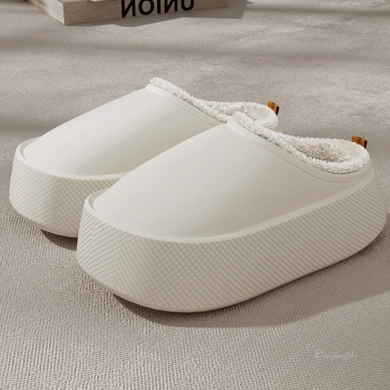 Winter Thick-Soled EVA Slipper - Sewing Fleece ulasan dan harga