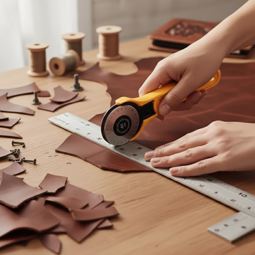 45mm Rotary Fabric Cutter Leat - Sewing Necessities ulasan dan harga