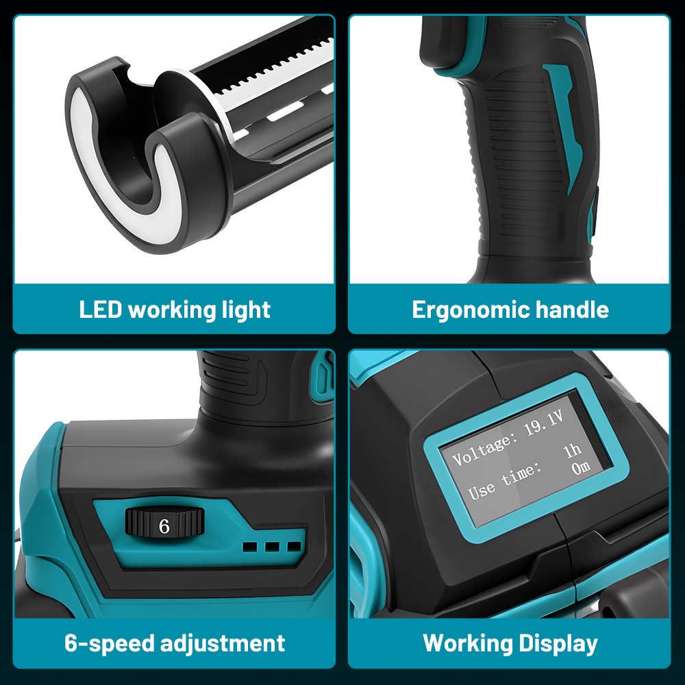 6 Speeds Cordless Electric Glu - Sewing Necessities ulasan dan harga