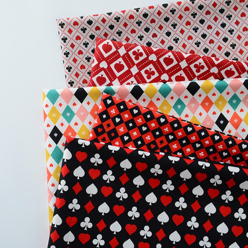 Ins Poker Element Cotton Digit - Sewing By ulasan dan harga