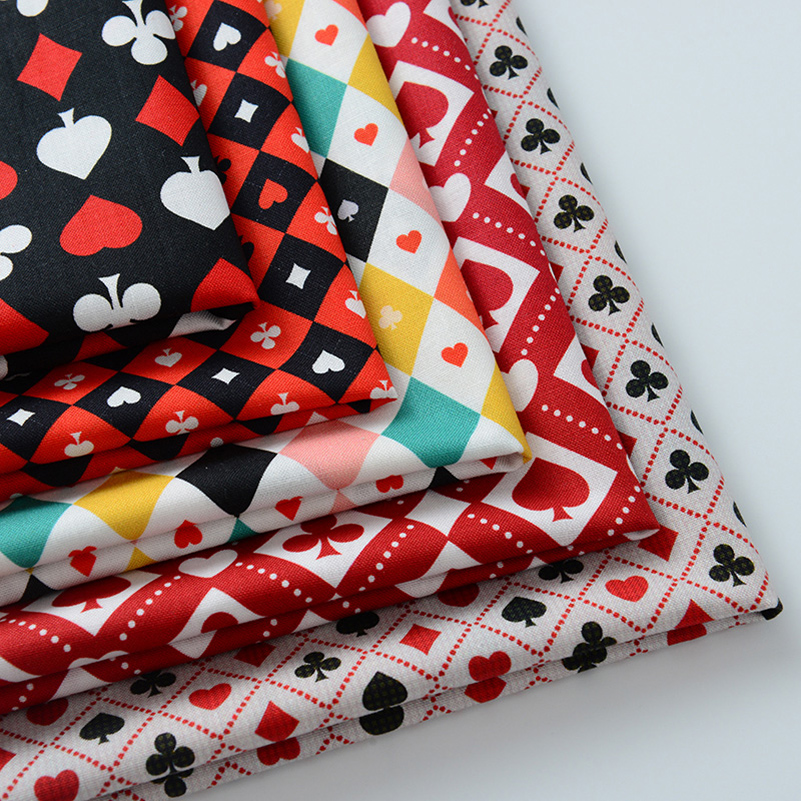 Ins Poker Element Cotton Digit - Sewing By ulasan dan harga