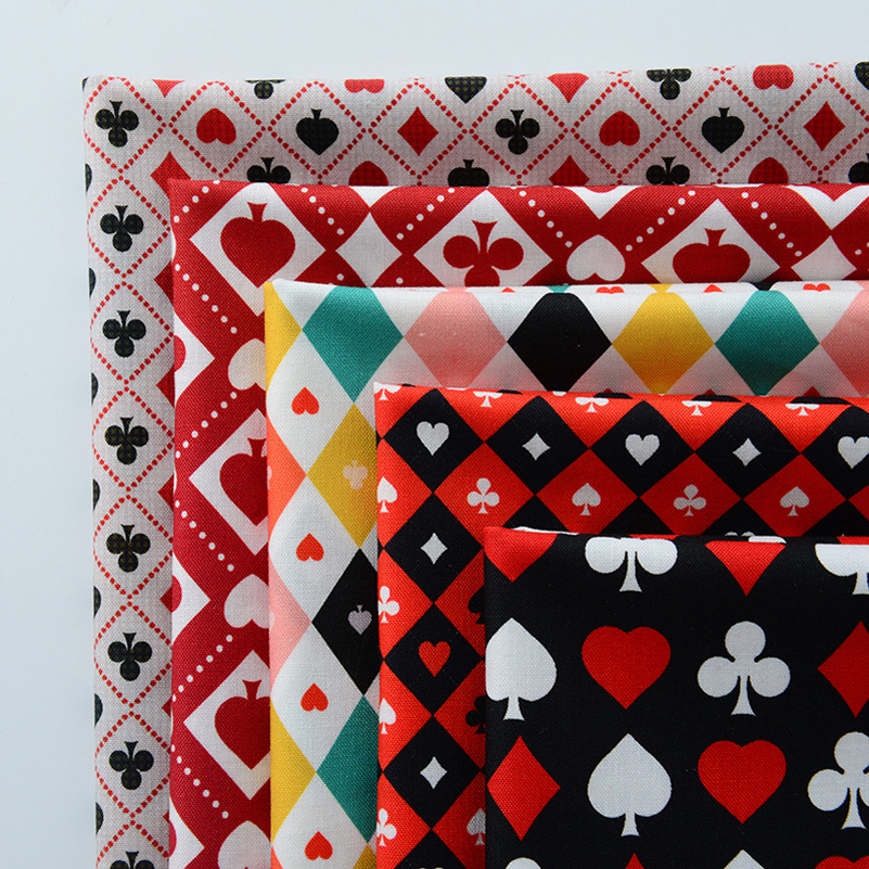 Ins Poker Element Cotton Digit - Sewing By ulasan dan harga