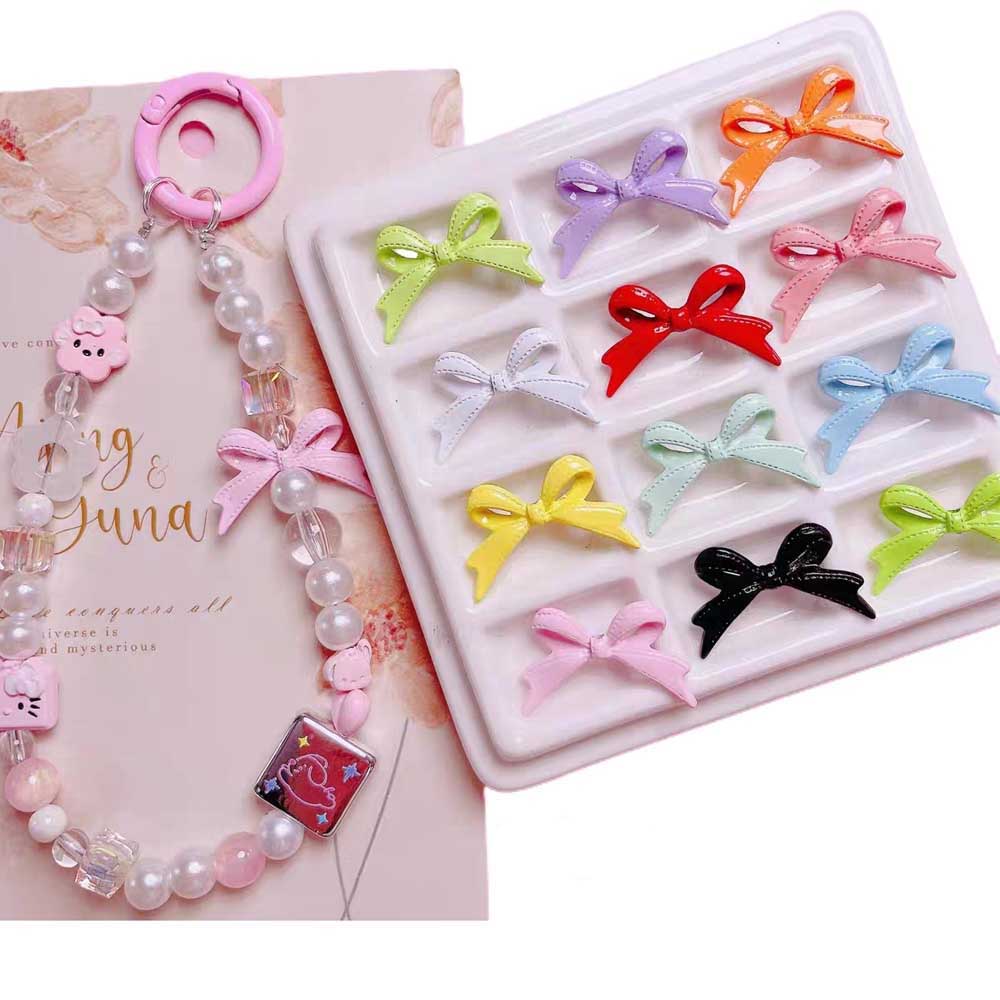 10pcs Zinc Alloy Bows Pendants - Sewing By ulasan dan harga