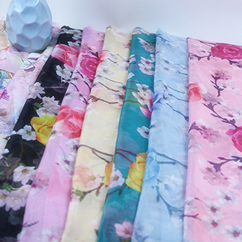 30D Butterfly Printed Chiffon  - Sewing By ulasan dan harga