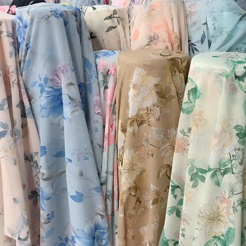 30D Butterfly Printed Chiffon  - Sewing By ulasan dan harga