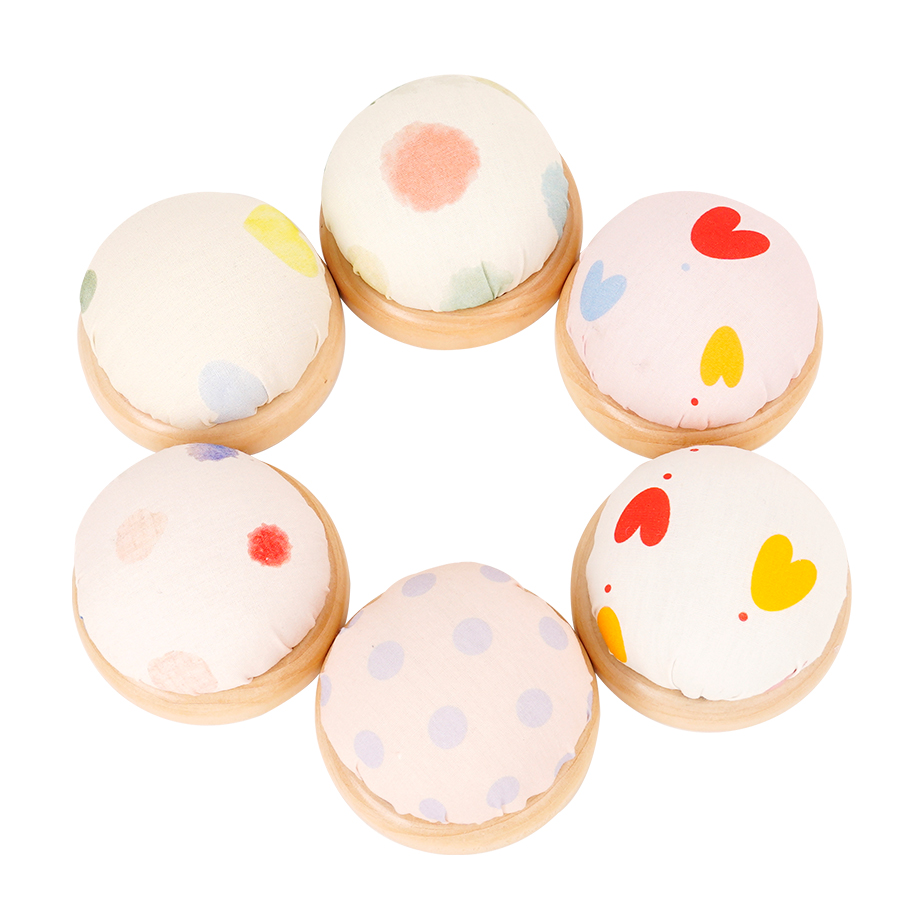 1pc Small Fresh Style Fabric S - Sewing Pin Cushion ulasan dan harga