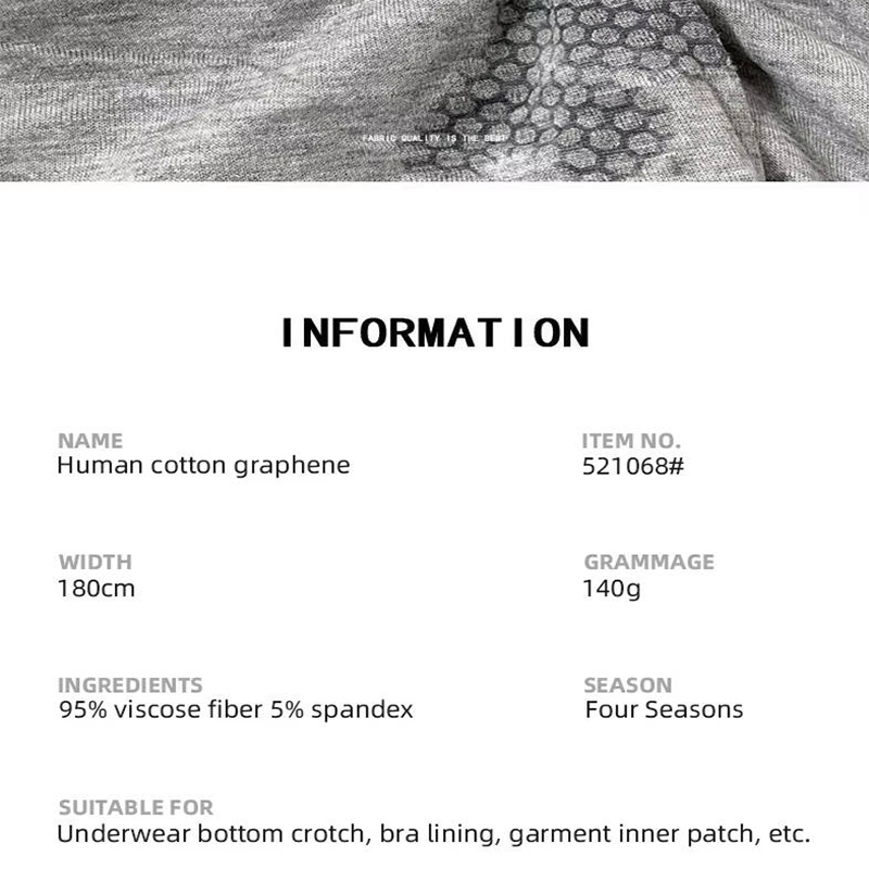 Polyester Graphene Functional  - Sewing Recycling ulasan dan harga