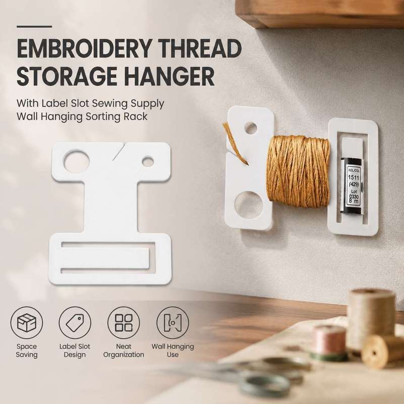 Embroidery Thread Storage Hang - Sewing Labels ulasan dan harga