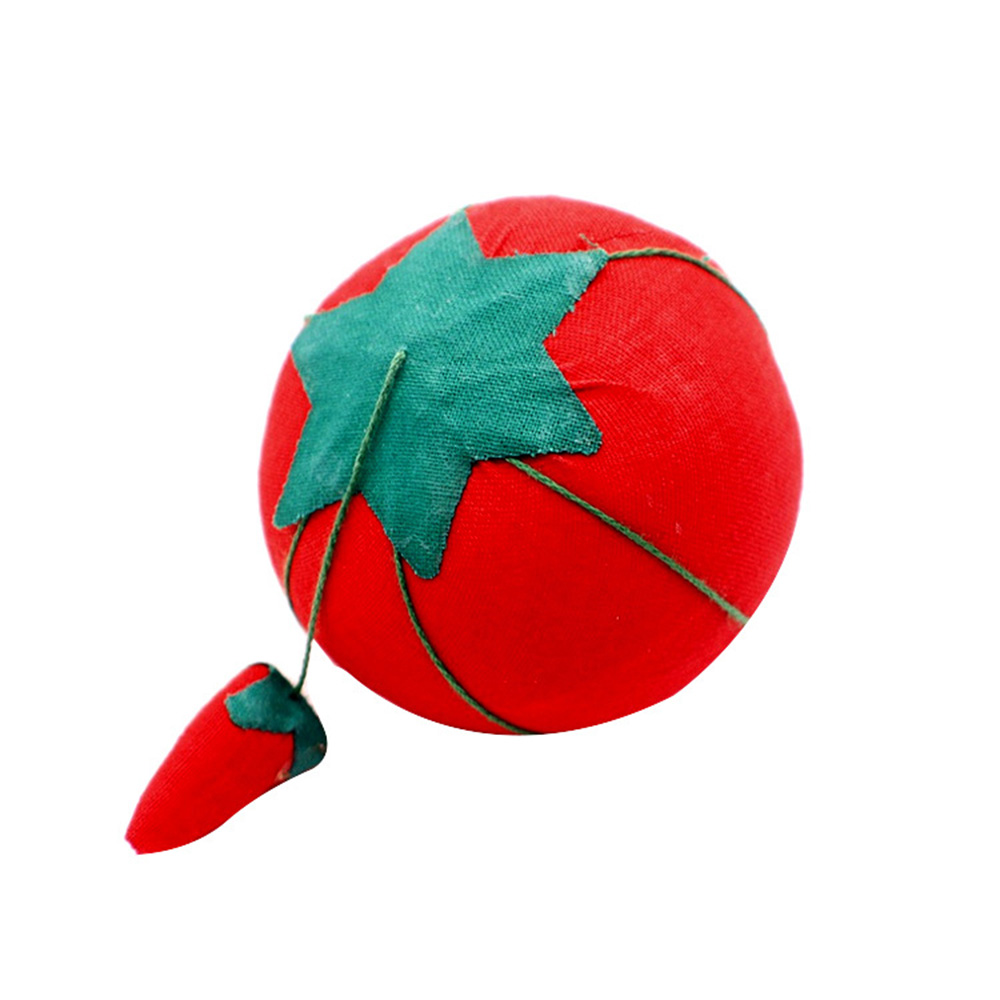 1PC Lovely Tomato Ball Shape N - Sewing Pin Cushion ulasan dan harga