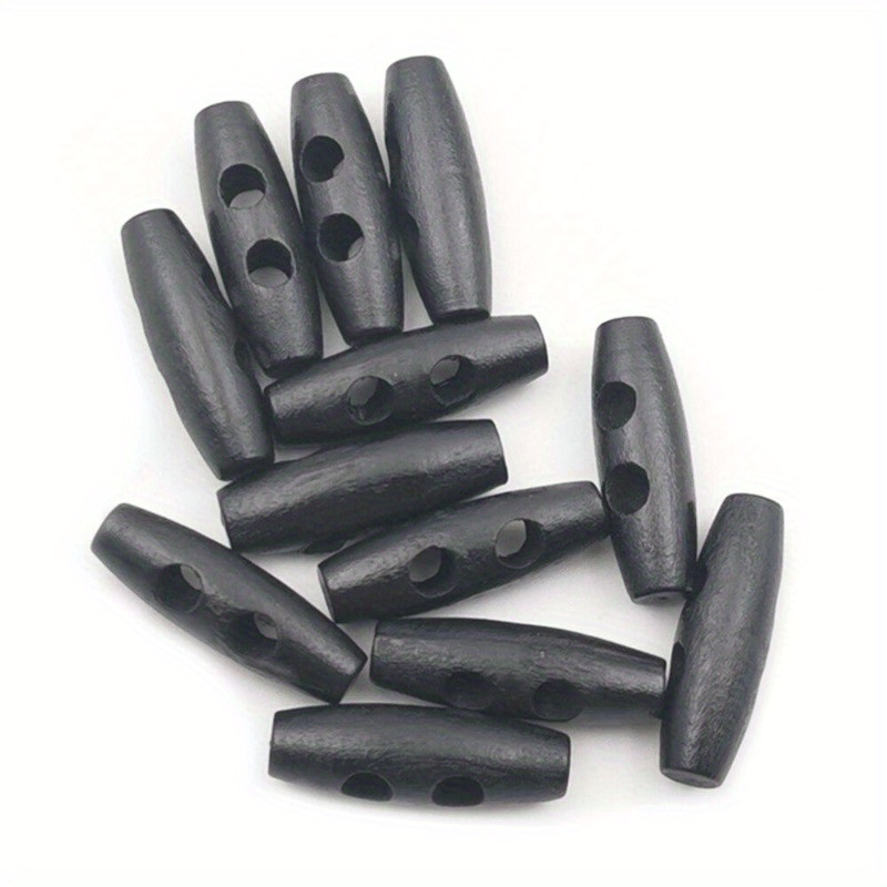 50pcs Recycled Wood Horn Toggl - Sewing Recycling ulasan dan harga
