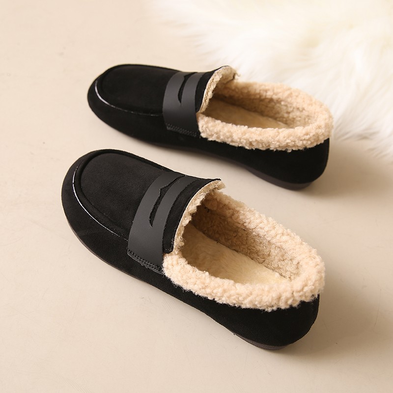 Soft-soled Fleece Warm Women's - Sewing Fleece ulasan dan harga