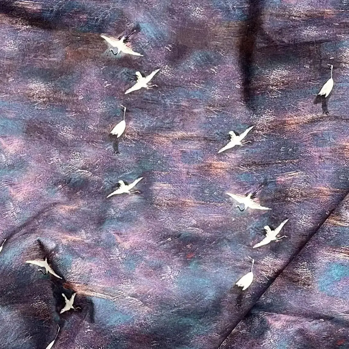 Violet asuka Oil Painting Tie- - Sewing Tie Dye ulasan dan harga