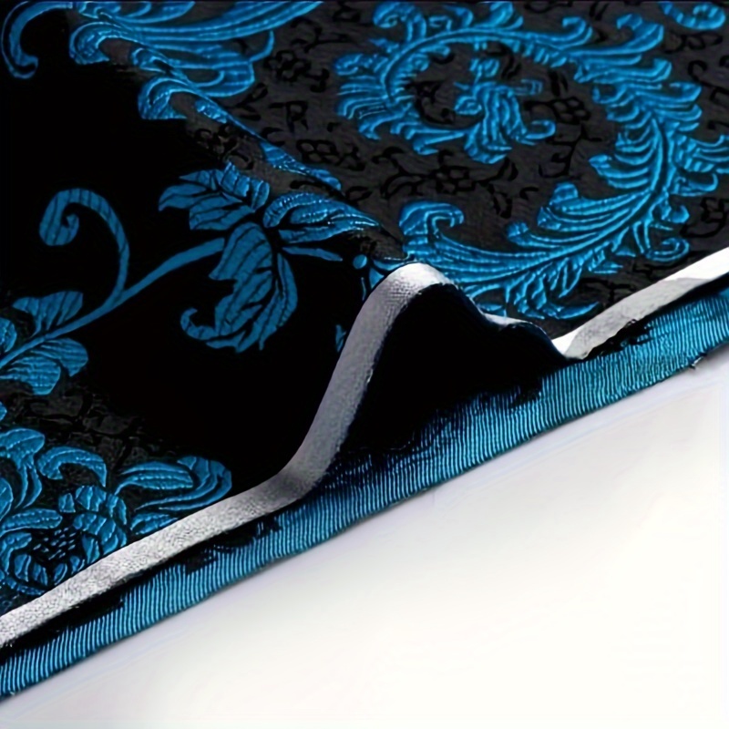 3D Blue Phoenix Tail Brocade F - Sewing By ulasan dan harga
