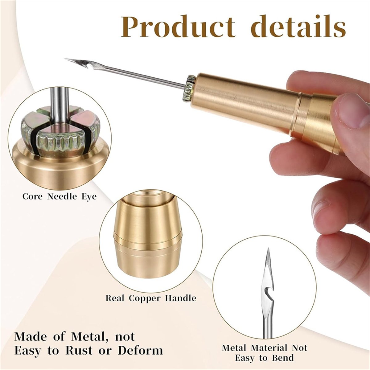 9pcs Leather Sewing Awl Kit wi - Sewing Repair ulasan dan harga