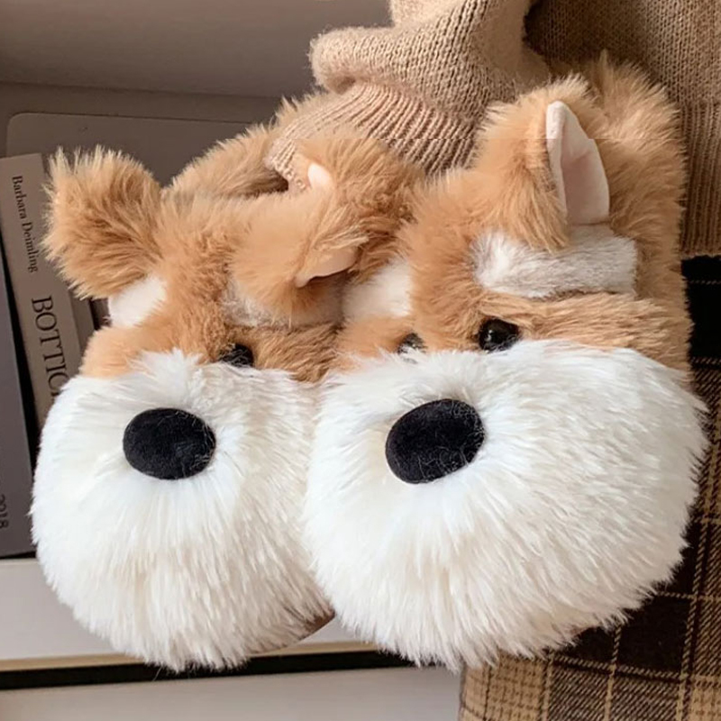 Dog Home Fuzzy Slipper Women P - Sewing Fleece ulasan dan harga
