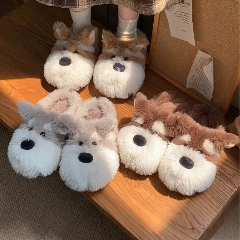 Dog Home Fuzzy Slipper Women P - Sewing Fleece ulasan dan harga