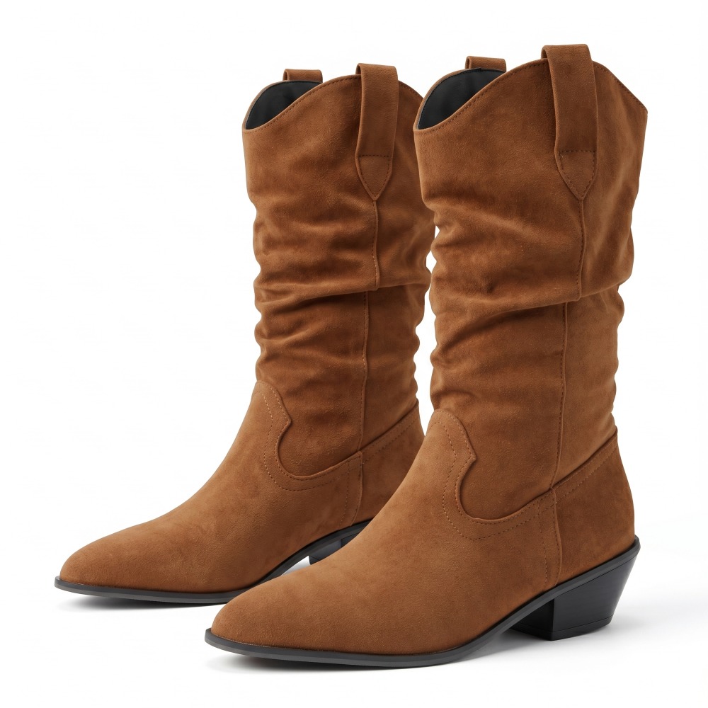 Fall Winter Velvet Short Boots - Sewing Fleece ulasan dan harga